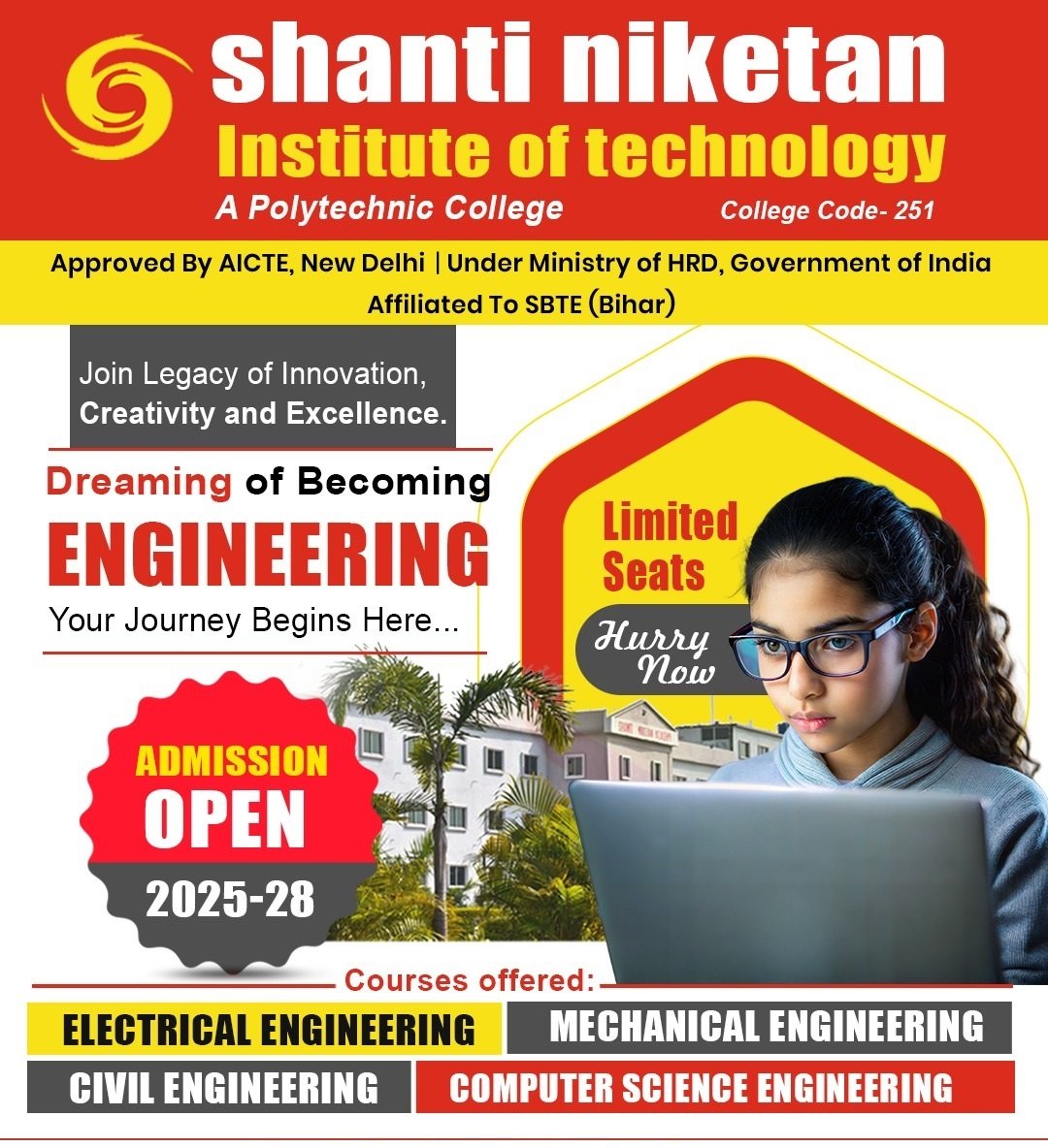 Bihar Student Credit Card Polytechnic Admission